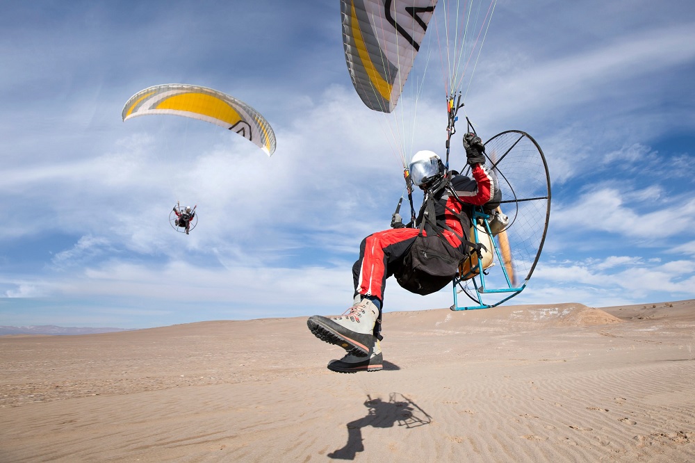 Paramotoring